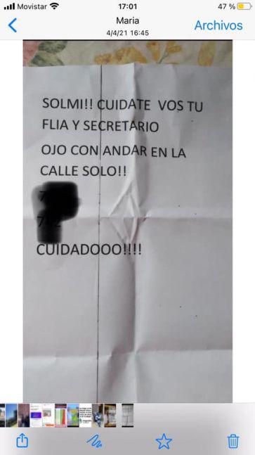 amenaza Solmi