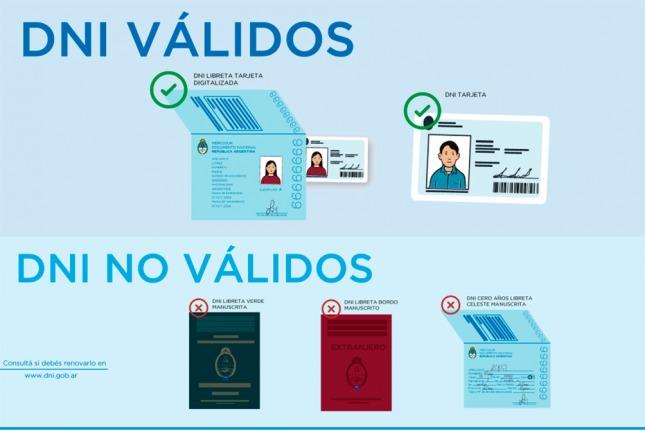 DNI validos