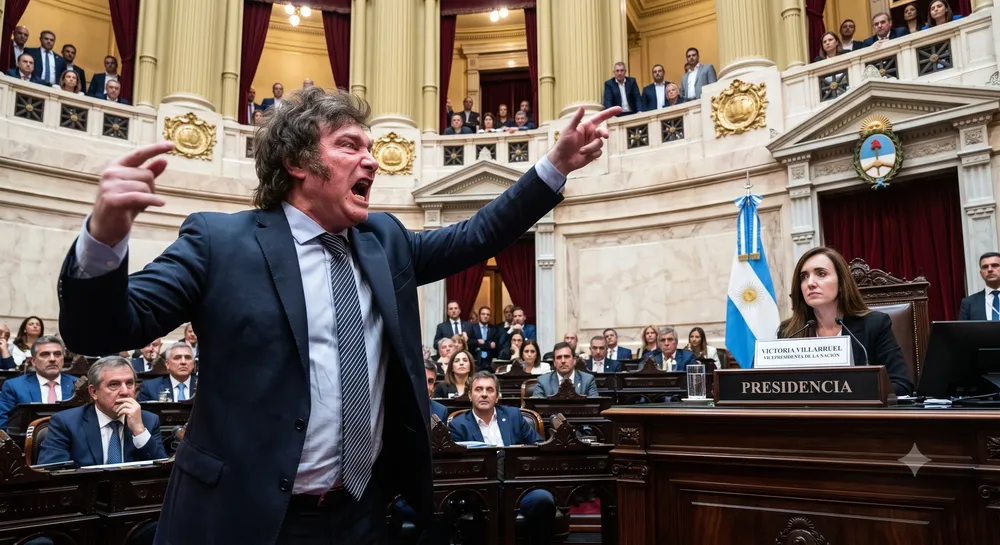 Milei enfrenta a Villarruel
