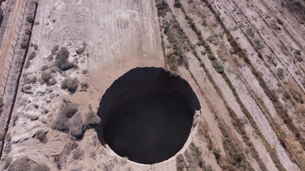 Socavón en Tierra Amarilla