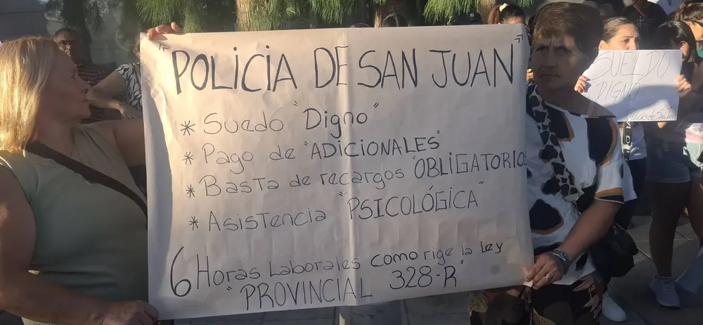 Protesta familiares San Juan