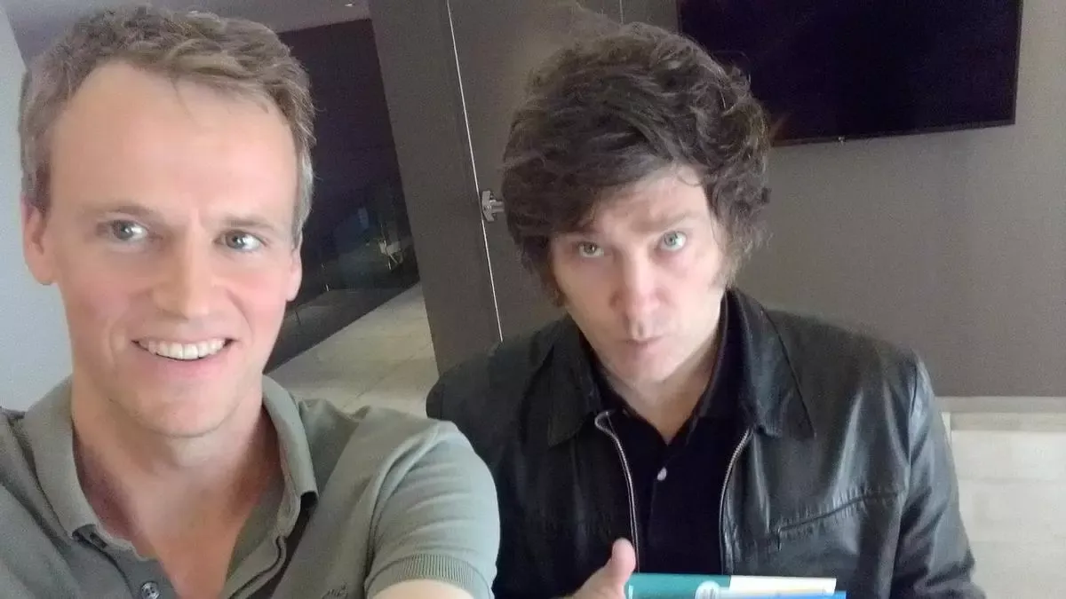 El-alemán-Philipp-Bagus-y-Javier-Milei