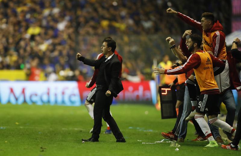 Un grande festejando