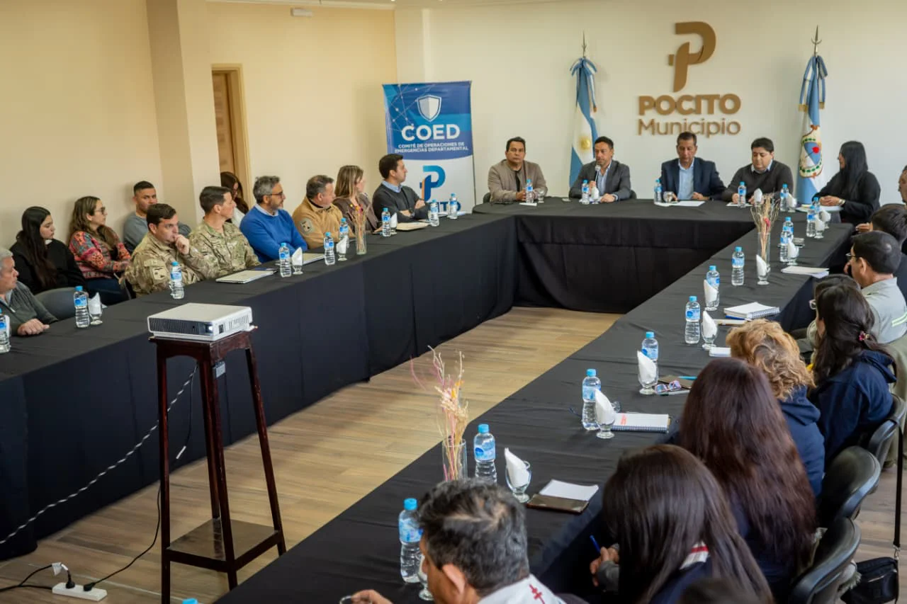 Pocito reunión emergencia