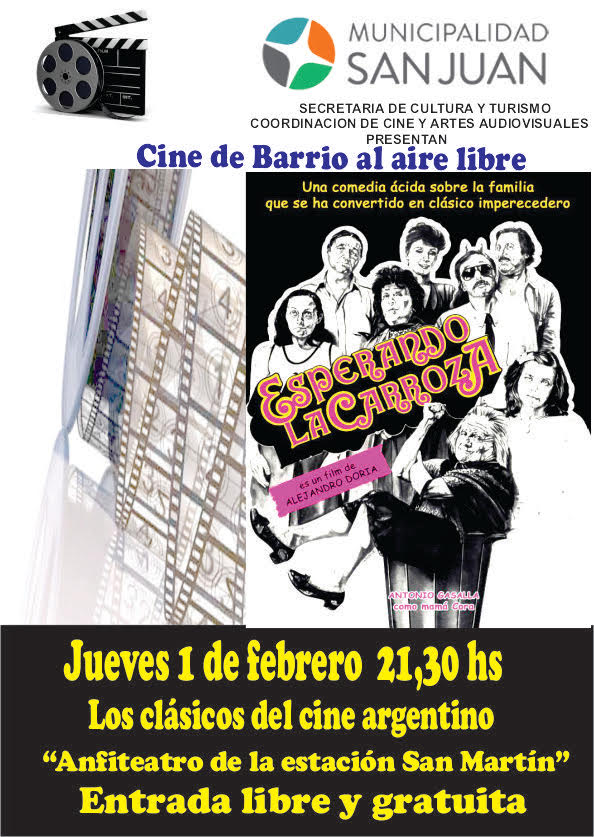 CINE DE  BARRIO AL AIRE LIBRE