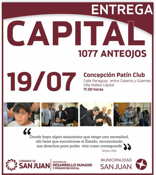 ENTREGA ANTEOJOS